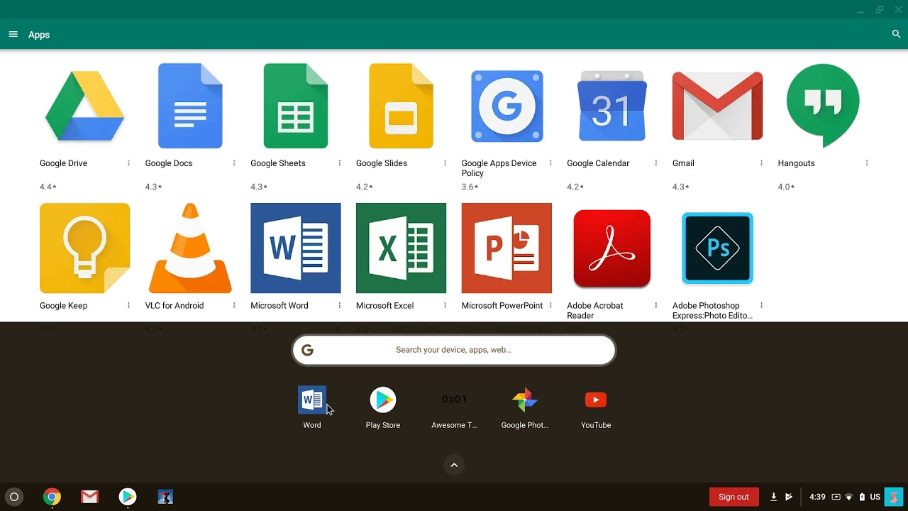 Ms Office Apps Don